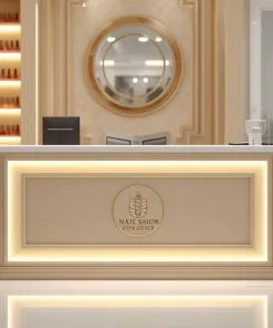 Quầy lễ tân mini cho tiệm nail