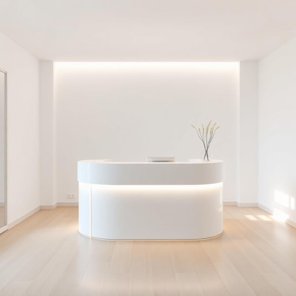 Quầy Lễ Tân Mini Quầy Lễ Tân Mini