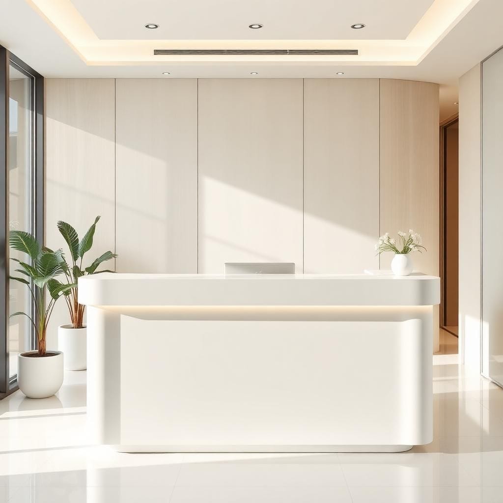 Quầy Lễ Tân Mini Quầy Lễ Tân Mini