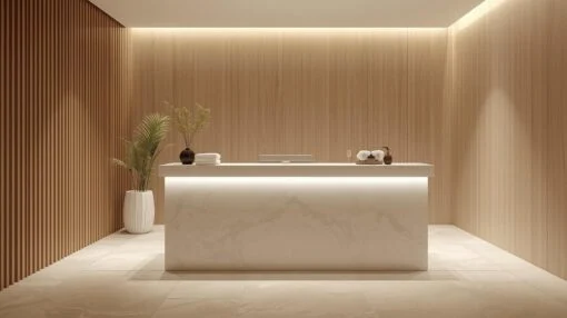 Quầy lễ tân mini giá tốt