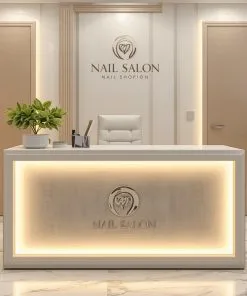 Quầy lễ tân mini cho tiệm nail