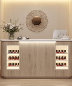 Quầy lễ tân mini cho tiệm nail