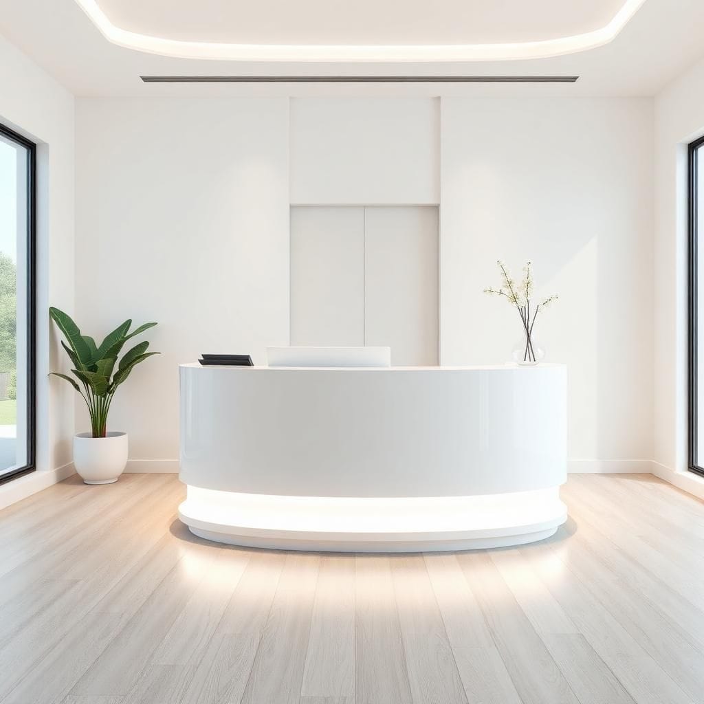 Quầy Lễ Tân Mini 1 Quầy Lễ Tân Mini