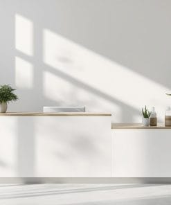 Đặt làm quầy lễ tân theo yêu cầu