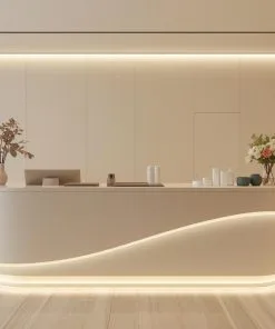 Quầy Lễ Tân Phong Cách Hàn Quốc