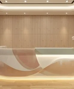 Quầy Lễ Tân Phong Cách Hàn Quốc