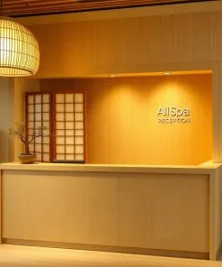 Quầy lễ tân phong cách Nhật Bản