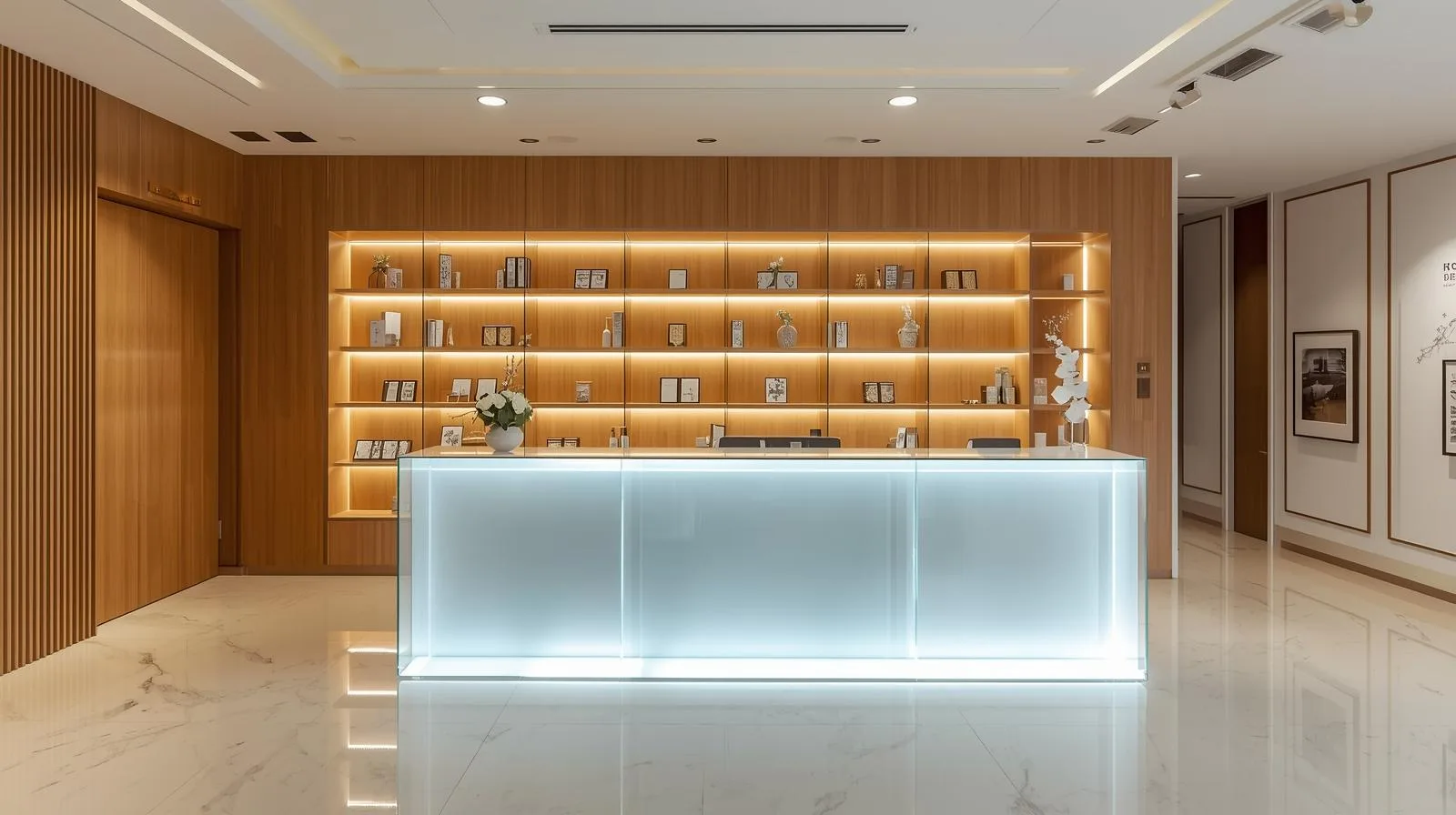 Xưởng sản xuất quầy lễ tân tại TP.HCM