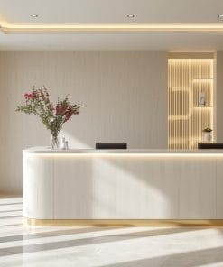 Quầy lễ tân spa
