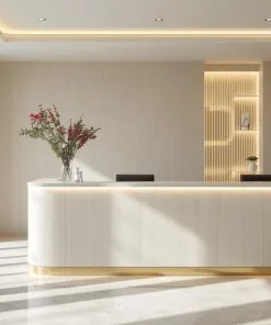 Quầy lễ tân spa