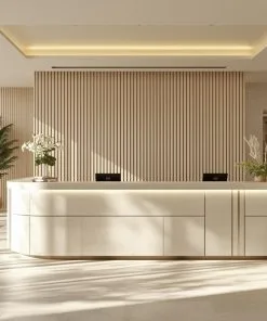 Quầy lễ tân spa