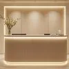 Quầy lễ tân spa sang trọng xu hướng 2025