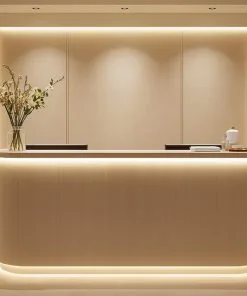 Quầy lễ tân spa sang trọng xu hướng 2025