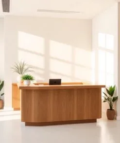 Quầy lễ tân theo kích thước đặt hàng