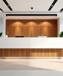 Quầy lễ tân theo kích thước đặt hàng