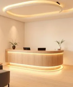 Quầy lễ tân theo kích thước đặt hàng