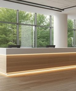 Quầy lễ tân văn phòng hiện đại 10 Quầy lễ tân văn phòng hiện đại