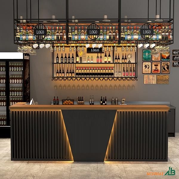 Mẫu quầy pha chế cafe đẹp 2 Quầy pha chế cao cấp, hiện đại