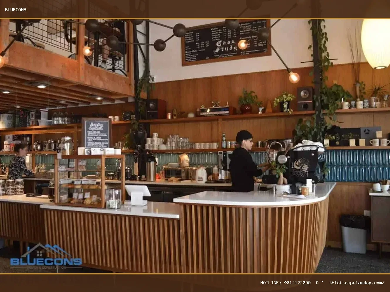 quầy thu ngân quán cafe – hình ảnh Bluecons