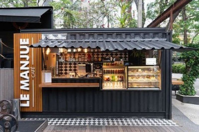 Quầy pha chế cafe take away 3 Quầy pha chế chuyên nghiệp