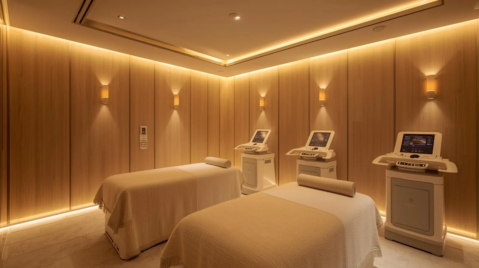 Thi Cong He Thong Anh Sang Spa 6