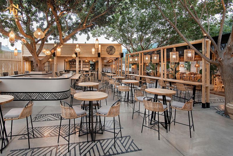 Thi công nội thất quán cafe