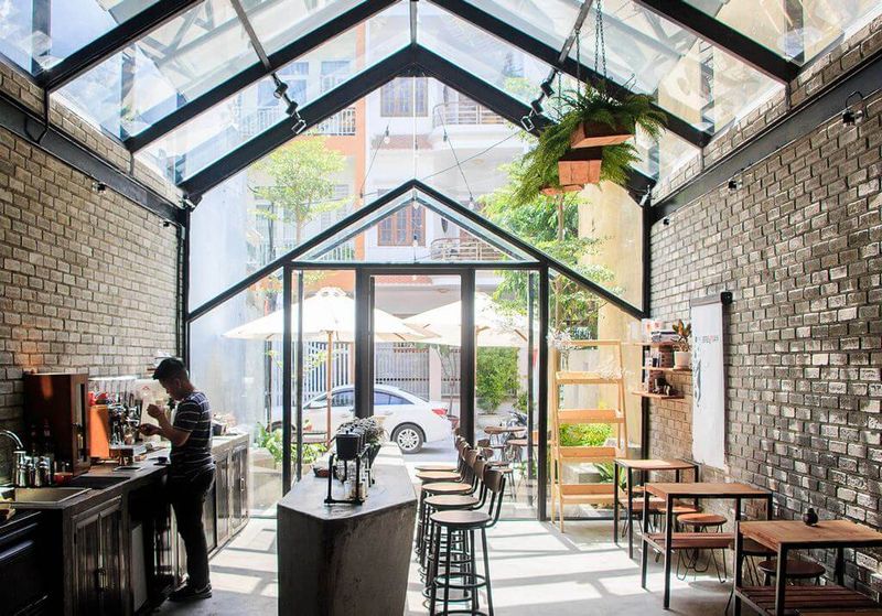 Thi Công Quán Cafe Tại Đồng Nai 1 Thi công quán cafe nhà tiền chế tại Biên Hòa Đồng Nai