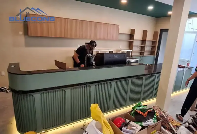 Thi Công Quán Cafe Theo Yêu Cầu 4 Quầy bar quán cafe thiết kế theo yêu cầu