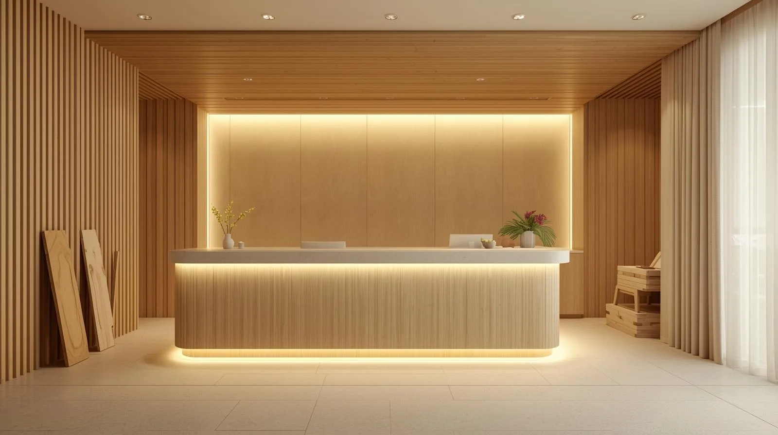 Thi Cong Quay Thu Ngan Spa 4