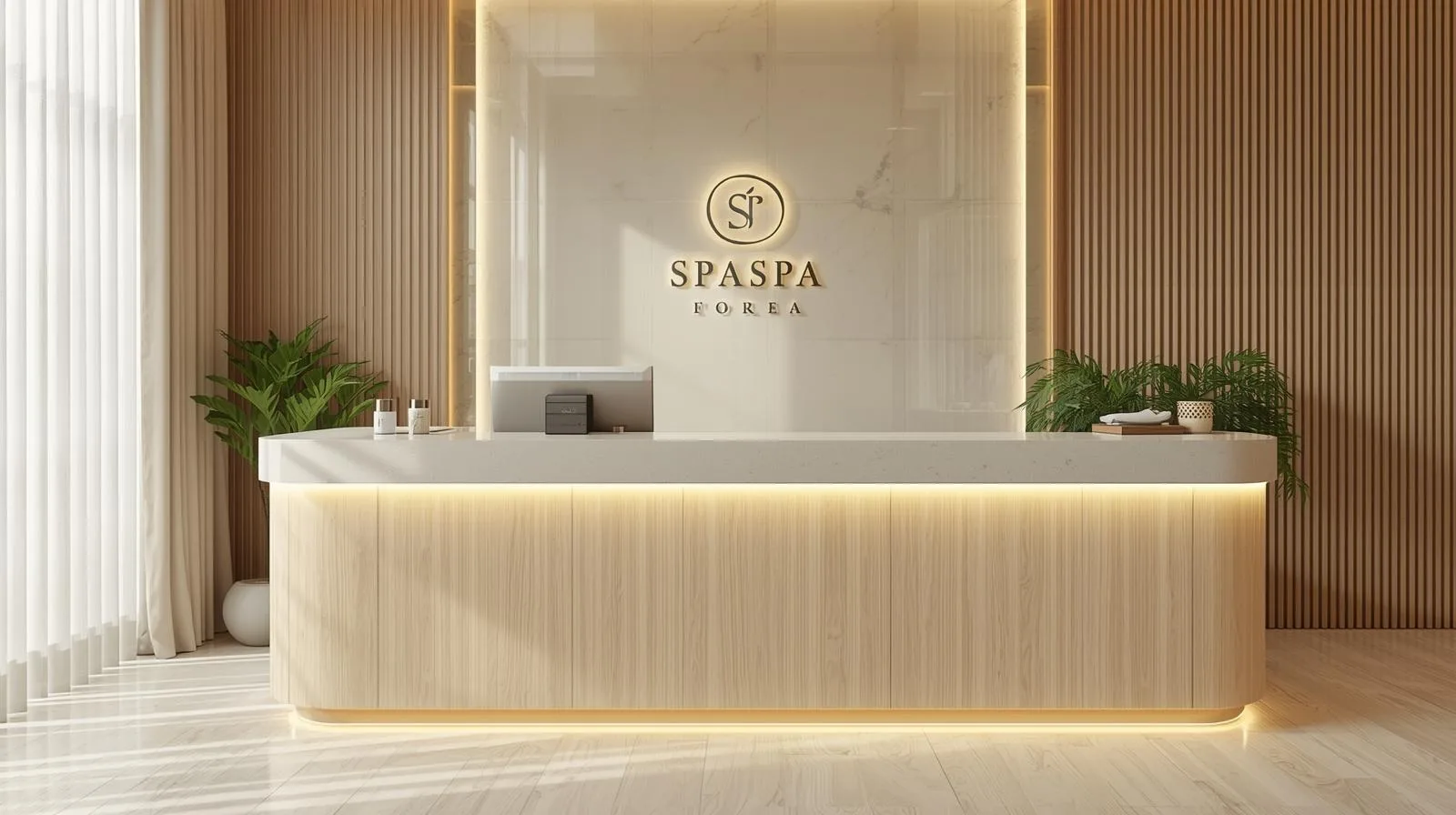 Thi Cong Quay Thu Ngan Spa 9