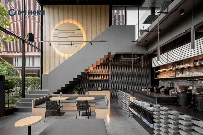 Thi công thiết kế quán cafe trọn gói Long An