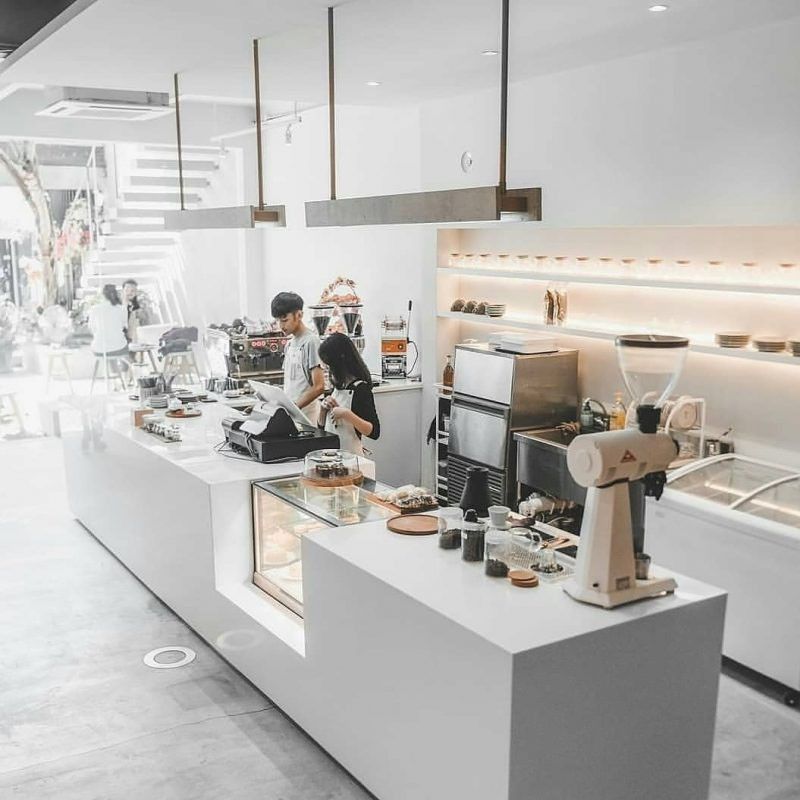 Cải tạo quầy pha chế cafe