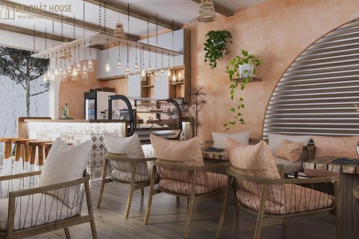 Thi Công Quán Cafe Theo Yêu Cầu 1 Thiết kế quán cafe đẹp