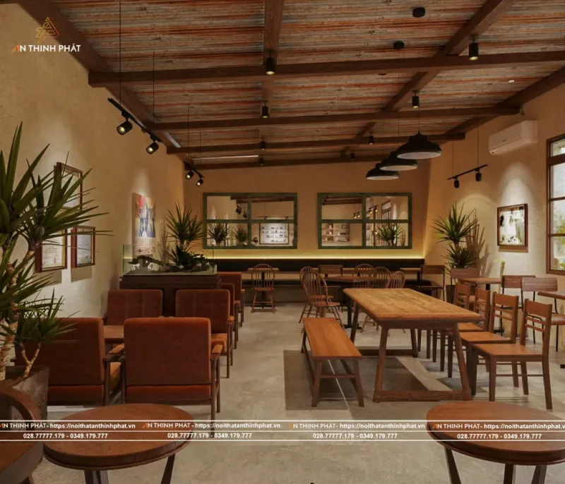thiet ke quan cafe go 23