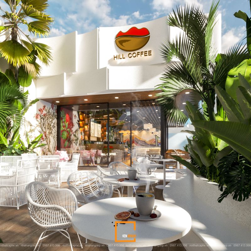 thiet ke quan cafe hill coffee 2