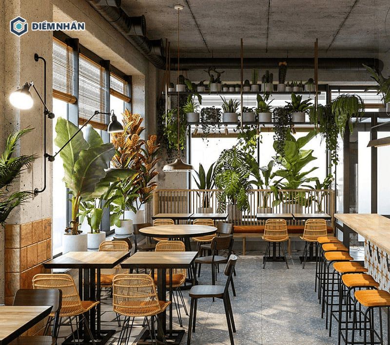 Thi Công Quán Cafe Nhỏ Đẹp 4 Hình ảnh thiết kế quán cafe nhỏ đẹp giá rẻ