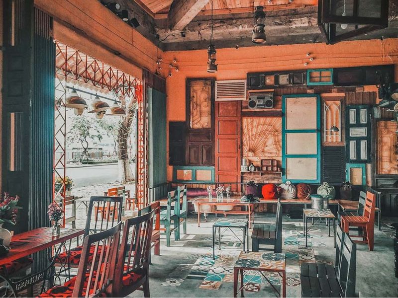 Thi Công Quán Cafe Vintage 2 Thiết kế quán cafe phong cách vintage
