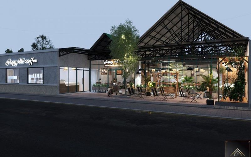 Thi Công Quán Cafe Tại Bình Dương 1 Thiết kế quán cafe tại Bình Dương