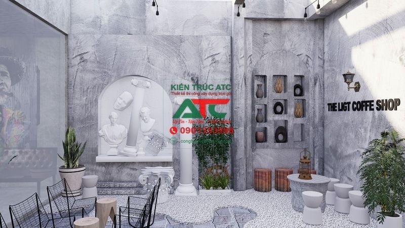 Thiết kế quán cafe tại Đồng Tháp
