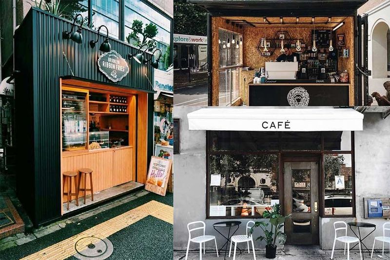 Thi Công Quán Cafe Take Away 3 Thiết kế quán trà sữa take away