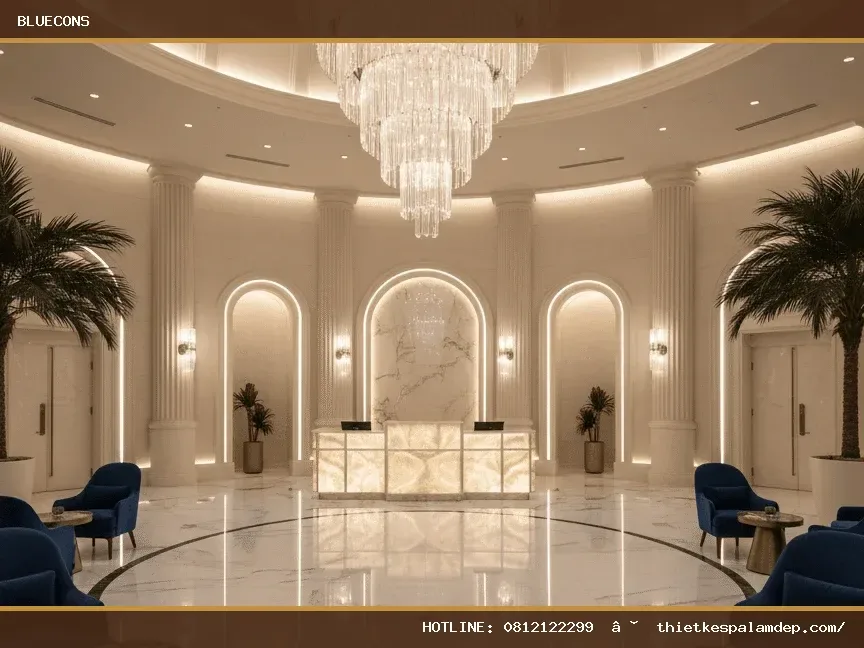 Thiết kế spa luxury – hình ảnh Bluecons