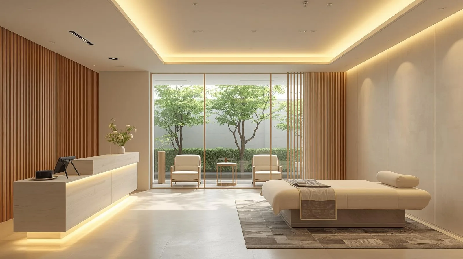 thiết kế spa