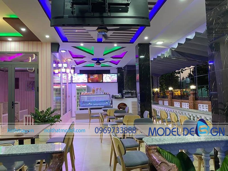 Thi Công Quán Cafe Tại Cà Mau 3 Thiết kế và thi công quán cafe, quán trà sữa tại Cà Mau và Cần Thơ
