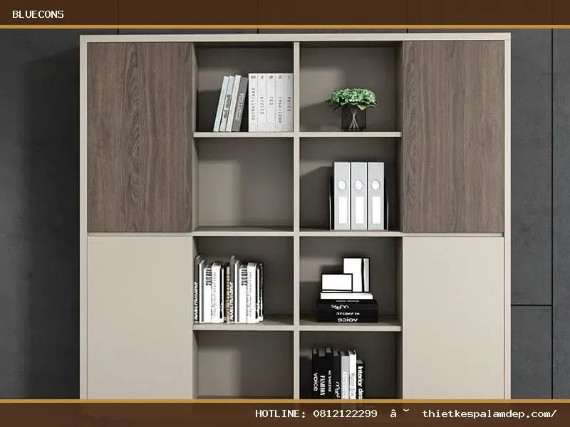 Tủ Hồ Sơ Cao Cấp THS001 – hình ảnh Bluecons