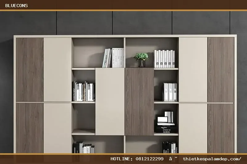 Tủ Hồ Sơ Cao Cấp THS001 – hình ảnh Bluecons