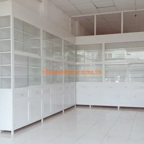 Tủ thuốc tay nhôm kính