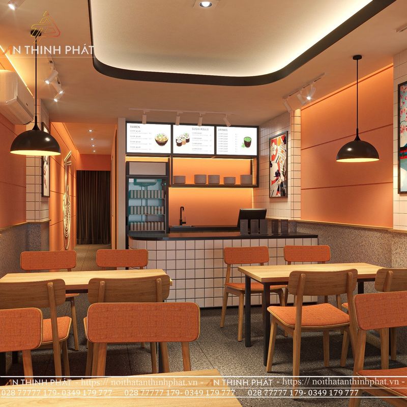Thi Công Quán Cafe Máy Lạnh 2 Hình ảnh lắp đặt máy lạnh trong quán cafe